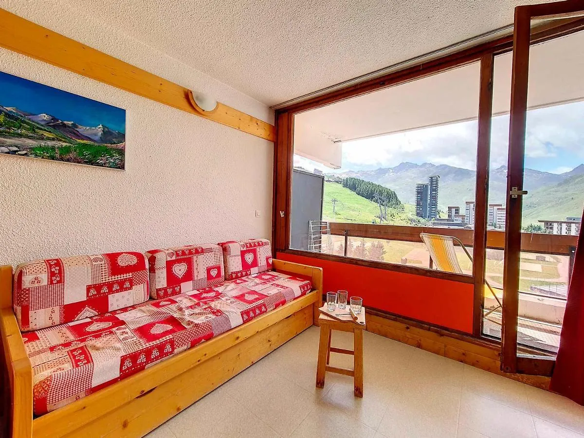 Apartment Studio Lumineux Avec Balcon Sud, Ski Aux Pieds, 24 M², 4 Pers., Parking Gratuit - Fr-1-344-945 Saint-Martin-de-Belleville